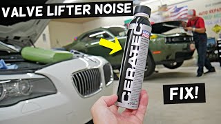 HOW TO FIX VALVE LIFTER NOISE ON CAR EASY [upl. by Notlim]