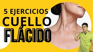 5 ejercicios PARA DETENER FLACIDEZ EN EL CUELLO [upl. by Nalro]