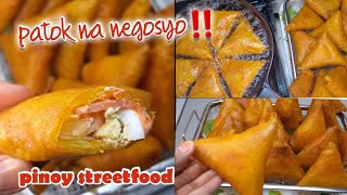 Pinoy ham and egg wrap❗️Patok pang negosyo❗️streetfood recipe [upl. by Redleh]