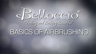 Belloccio Airbrush Makeup  Basics of Airbrushing [upl. by Htenek794]