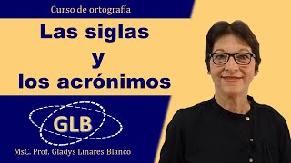 Las siglas y los acrónimos [upl. by Ihpen]