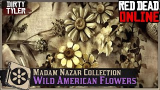 Wild American Flower Collection All Plant Locations Cycle 5 Red Dead Online RDR2 [upl. by Eatton]