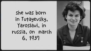 Biography of Valentina Tereshkova [upl. by Adikram115]