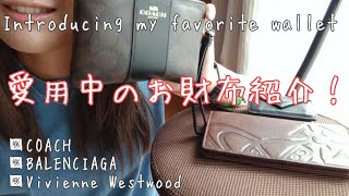 【お財布事情】シンプルが好き。愛用財布のご紹介！ BALENCIAGA COACH Vivienne Westwood【ブランド財布】 [upl. by Keldon]