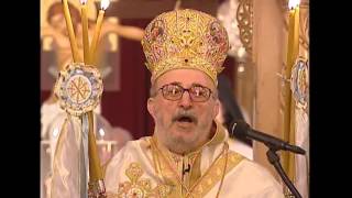 DIVINE LITURGIE FESTIVE  JUBILE MGR PANTELEIMON [upl. by Anialam]