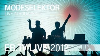 Modeselektor live in Budapest 2012 [upl. by O'Conner]