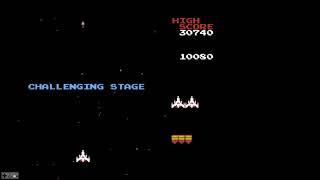 Galaga NES 30K Points 227 YearOfNES [upl. by Ellatnahc379]