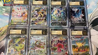 Near Perfect CGC Graded Pokémon Return 10000 in Alt Arts amp more [upl. by Aisatsanna]