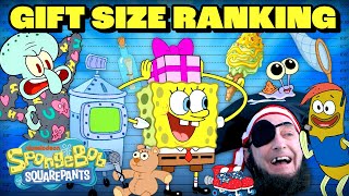 Size Ranking Gifts in Bikini Bottom 📏  SpongeBob [upl. by Eedia]