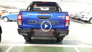 2019 TOYOTA CONQUEST 4X2 AT  NEBULA BLUE  COLOR APPRECIATION  QUICK VIEW WALK AROUND [upl. by Dan381]