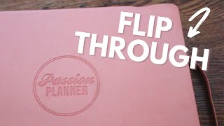 Passion Planner Flip Through and Review Functional Planning [upl. by Ppik]