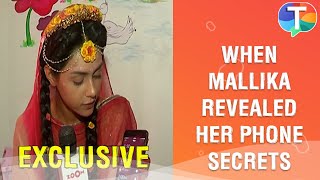 When Mallika Singh aka Radha REVEALED her phone secrets  Exclusive [upl. by Nahs]