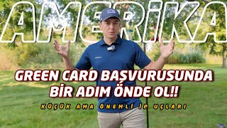 GREEN CARD BAŞVURUSUNDA BİR ADIM ÖNDE OL DV2026 [upl. by Nomolas]