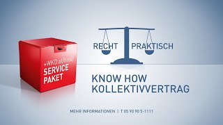 Recht Praktisch Kollektivvertrag [upl. by Eidnil57]