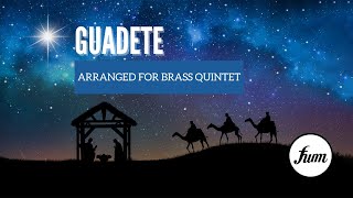 Gaudete  Brass Quintet Arrangement [upl. by Reina]