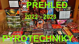 Pyrotechnika 2022  2023 PŘEHLED [upl. by Kcirdnekel]