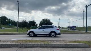 backseat view of Gentilly New Orleans LA driving street view [upl. by Kloman205]