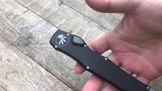 Microtech Halo 6 Tanto NonSafety Version 2501 GearBarrelcom [upl. by Estren944]