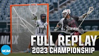 LenoirRhyne vs Mercyhurst 2023 NCAA DII mens lacrosse championship  FULL REPLAY [upl. by Benito]