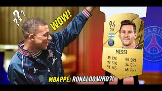 FOOTBALLERS REACT To Their NEW FIFA RATINGS 👀🔥 ft Mbappe Ronaldo Haaland [upl. by Dessma]