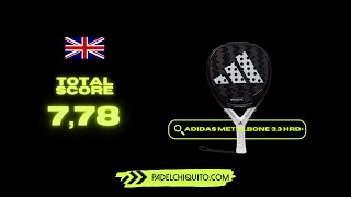 New padel racket Adidas Metalbone HRD 2024  The new arm of Alejandro Galan [upl. by Nide]