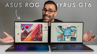 ASUS ROG Zephyrus G16  INTEL vs AMD [upl. by Billye]