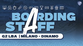 BOARDING STAFF  G2 LBA MILANO  DINAMO [upl. by Anitsuga456]