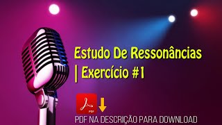 Curso de técnica vocal  Estudos de Ressonância  Exercício nº1 [upl. by Gerdeen]