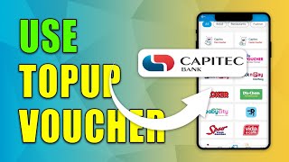 How to Use Capitec Topup Voucher With the App 2024 [upl. by Ilat]