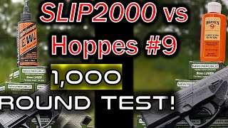 Slip2000 EWL vs Hoppes 9 Lubrication Test [upl. by Lurline953]