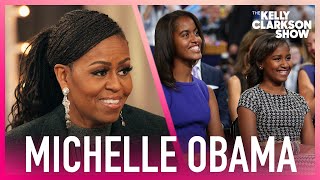 Michelle Obama Calls Out Malia amp Sasha For Not Using Coasters At The White House [upl. by Eihtur]