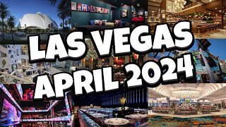 Whats NEW in Las Vegas for APRIL 2024 [upl. by Kristy330]