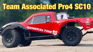 Team Associated Pro4 SC10 Exo’s First drive is AWESOME [upl. by Haidedej]