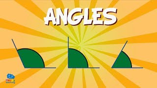 Angles measuring angles and their names  Educational Videos for Kids [upl. by Amrak]