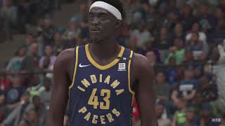 Indiana Pacers Vs Minnesota Timberwolves1 [upl. by Rinum]