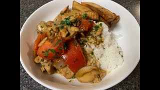 Pollo Saltado Peruvian Chicken Stirfry  Vegan version included [upl. by Marras462]