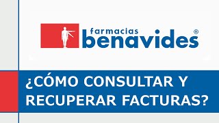 ¿Cómo Recuperar Una Factura Que No Recibí De Farmacias Benavides Consultar Facturas En Línea [upl. by Belloir300]