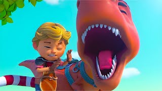 Dinosaur Dinosaur 🎶 🪩  Nursery Rhymes amp Kids Songs  Dino Ranch [upl. by Warfore]