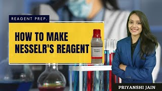 How to make Nesslers Reagent  Forensic Toxicology Forensic Science Chemistry reagent preparation [upl. by Rafaelof]