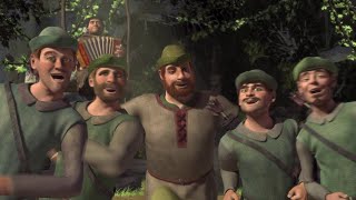 Movie Shrek Robin Hood Scene  Full HD [upl. by Hyacintha]