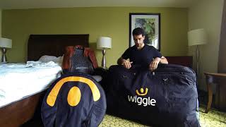 Review of the Wiggle  Chain Reaction Bike Bag [upl. by Handler629]