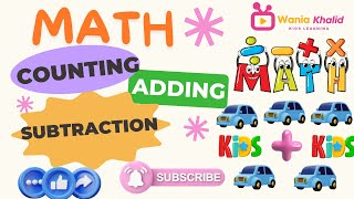 Learn Math for Kids  Fun Counting Addition amp Subtraction Games for Kindergarten [upl. by Ling]