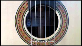 Bellucci Concert nylon string classical guitar at Dream Guitars [upl. by Esinyl75]