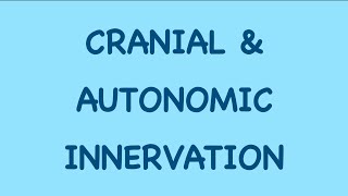 Neuroophthalmology Session 02 Cranial and Autonomic innervation to the Eye [upl. by Sonnie]