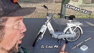 Mi si È ristretto il motorino questo modello 13 Piaggio Ciao sembra VERO si mette anche in moto [upl. by Anoiek625]