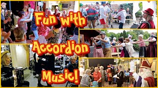 Live accordion music brings a lot of fun [upl. by Ahsika]