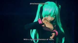 HD Hatsune Miku Live Concert  Sweet Devil English Subs [upl. by Ellenet]