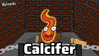 FIREPLACE Calcifer Doodle Animation 🔥  1 Hour [upl. by Yuht712]