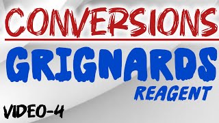 Organic chemistry conversions from Grignards reagent  class 12 Alcohol phenol and ethers [upl. by Akerdna]