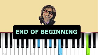 Djo  End Of Beginning Piano Tutorial [upl. by Enelrak112]